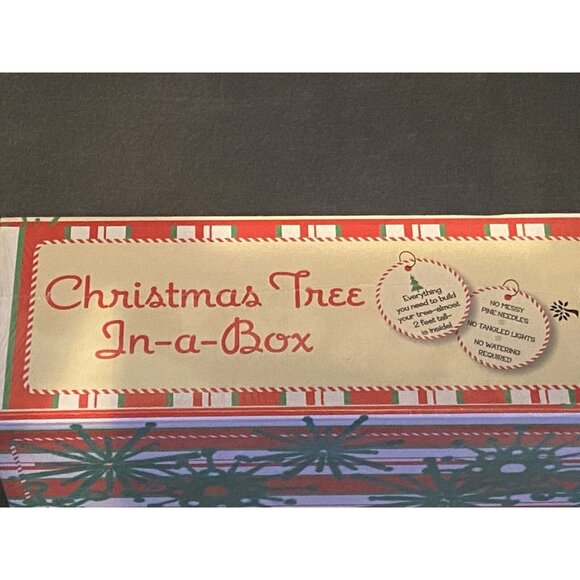 Christmas Tree In A Box Paper Art 2 Feet - Picture 3 of 4